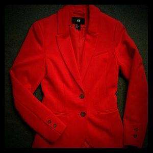 Red blazer